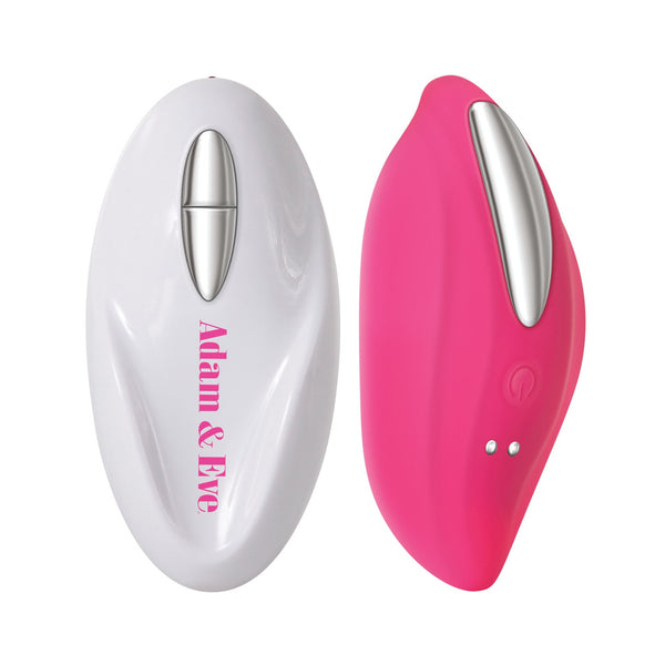 Adam & Eve Rechargeable Vibrating Panty w/Remote - Pink