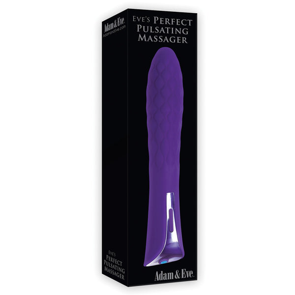 Adam & Eve Eve's Perfect Pulsating Massager - Purple