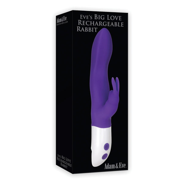Adam & Eve Eve's Big Love Rabbit - Purple