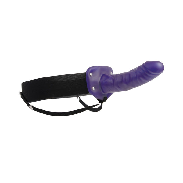 Adam & Eve Universal Hollow Strap On - Purple