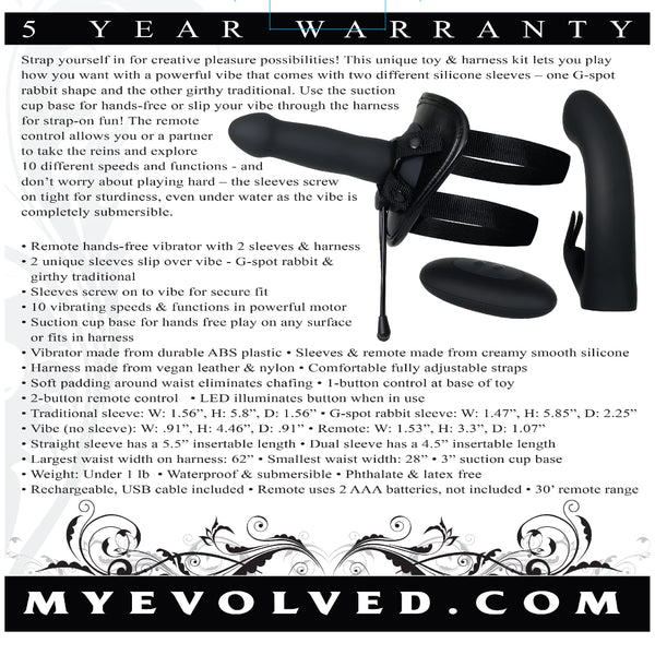Heavenly Harness - Black