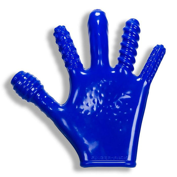 OxBalls Finger Fuck Glove Police Blue