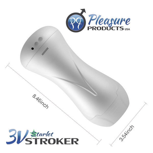 3v Talking and Vibrating Starlet Stroker - Kimberly Chi