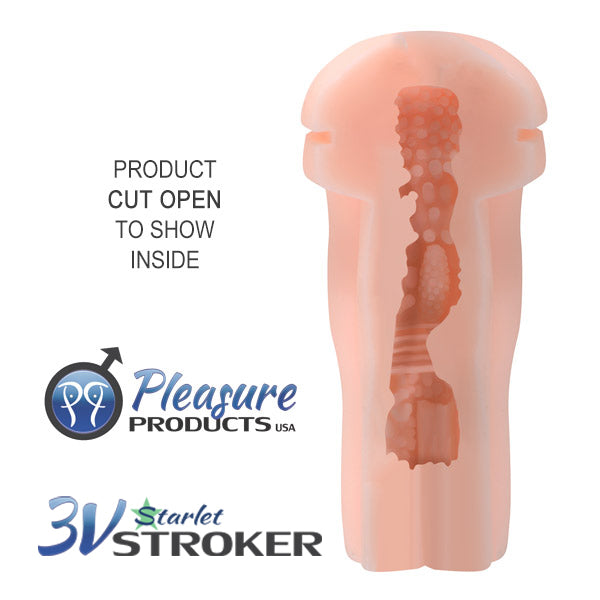 3v Talking and Vibrating Starlet Stroker - Kimberly Chi