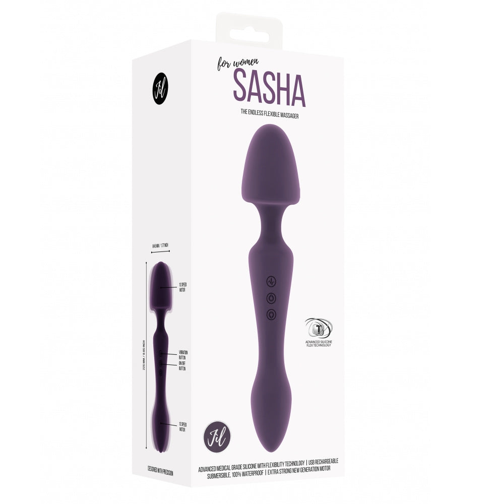 Sasha - Purple Couples Toy Wand