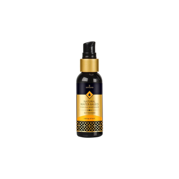 Natural Water-Based Personal Moisturizer 1.93 Fl Oz. - Butter Rum