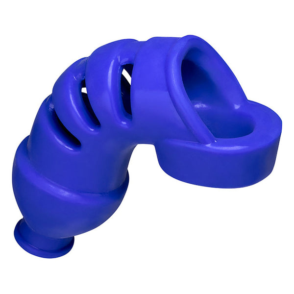 Hunkyjunk Lockdown Chasity Packer - Cobalt