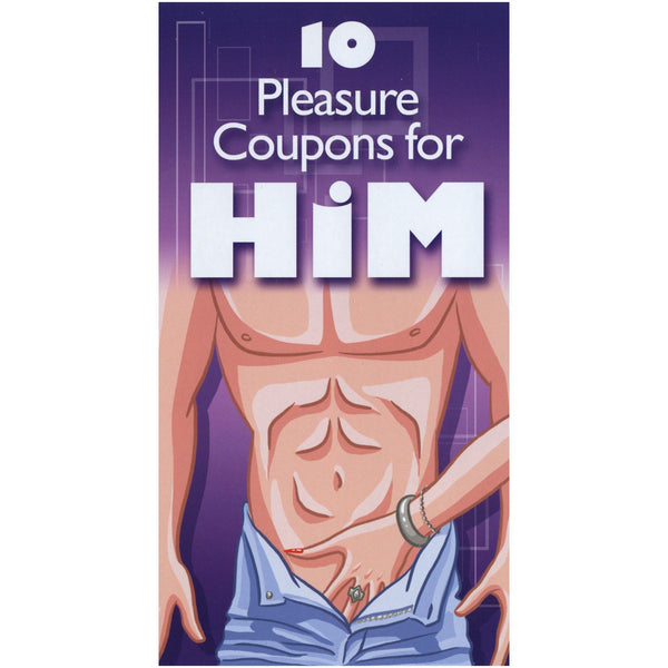 10 Pleasure Coupons for Him