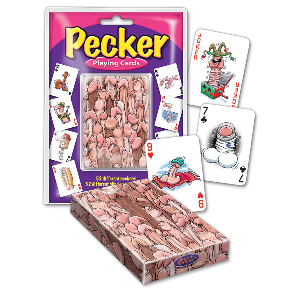 Ozze Pecker Playing Cards