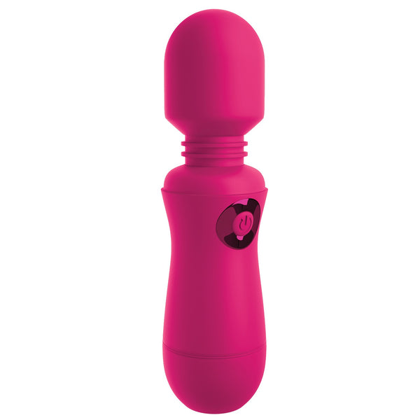 Omg! Wands Enjoy Rechargeable Vibrating Wand - Fuchsia