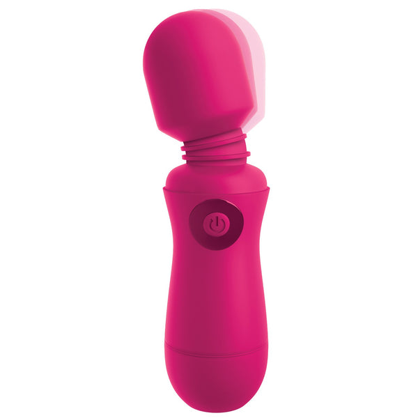 Omg! Wands Enjoy Rechargeable Vibrating Wand - Fuchsia