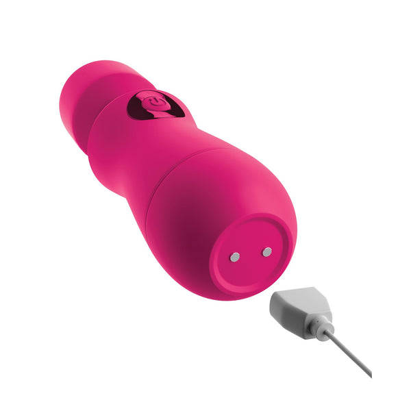 Omg! Wands Enjoy Rechargeable Vibrating Wand - Fuchsia