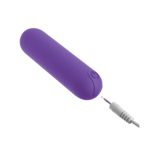 Omg! Bullets Play Rechargeable Vibrating Bullet - Purple