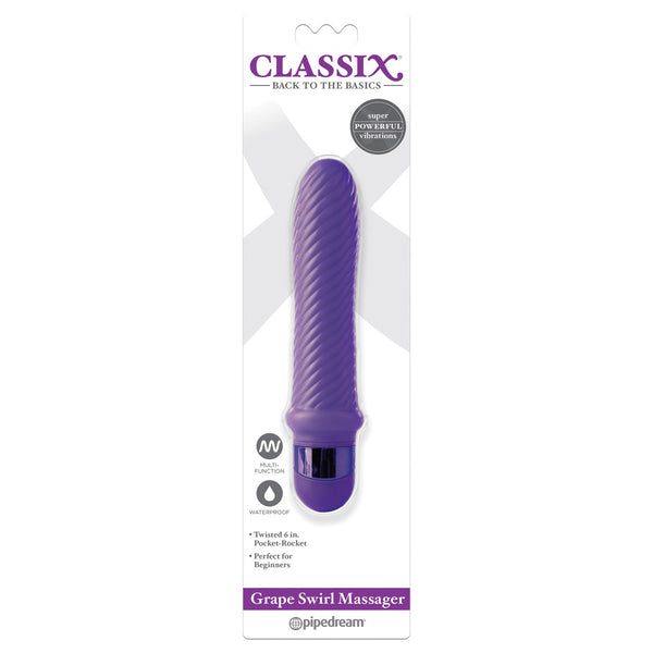 Grape Swirl Massager