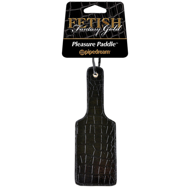 Fetish Fantasy Gold Love Pleasure Paddle - Black