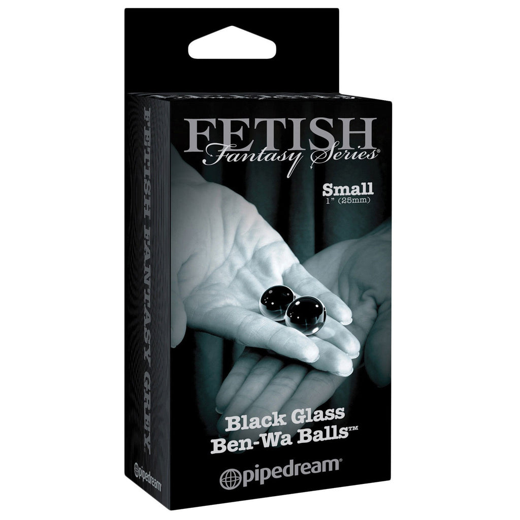 Fetish Fantasy Series Limited Edition Glass Ben-Wa Balls - Black