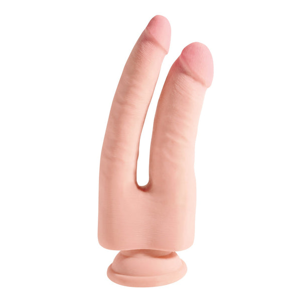 King Cock Triple Denisty Double Penetrator 9.5 Inch - Flesh