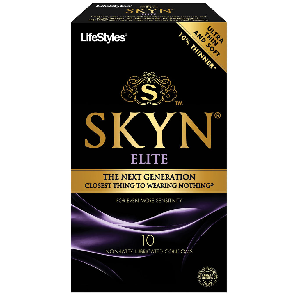 Lifestyles SKYN Elite Ultra Thin Condoms - Pack of 10