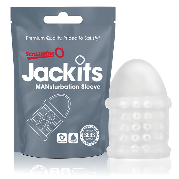 Jackits Mansturbation Sleeve - 24 Count Candy  Bowl - Clear