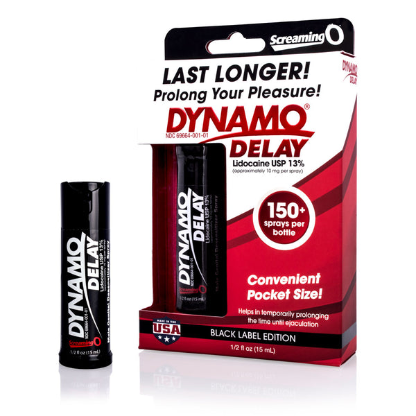 Dynamo Delay Black Series - 6 Count p.o.p Box  Display