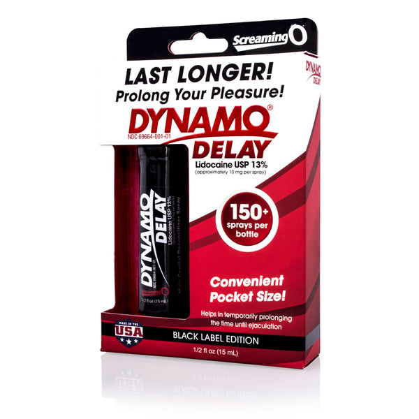 Dynamo Delay Black Series - 6 Count p.o.p Box  Display