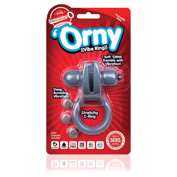 Orny Vibe Ring - Grey - 6 Count