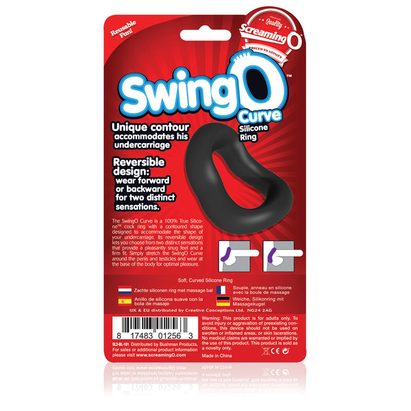 Swingo Curve - 6 Count Box - Black