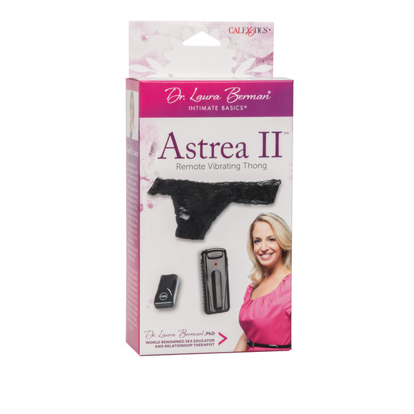 California Exotic Dr. Laura Berman  - Astrea II Remote Vibrating Thong - (PACK OF 2)