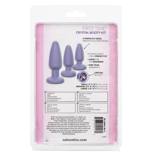 First Time Crystal Booty Kit - Purple