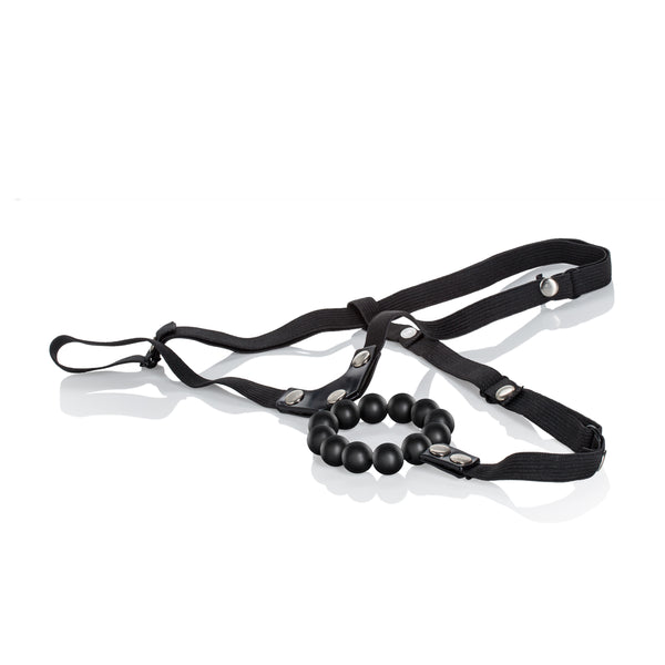 Lovers Thong With Stroker Beads