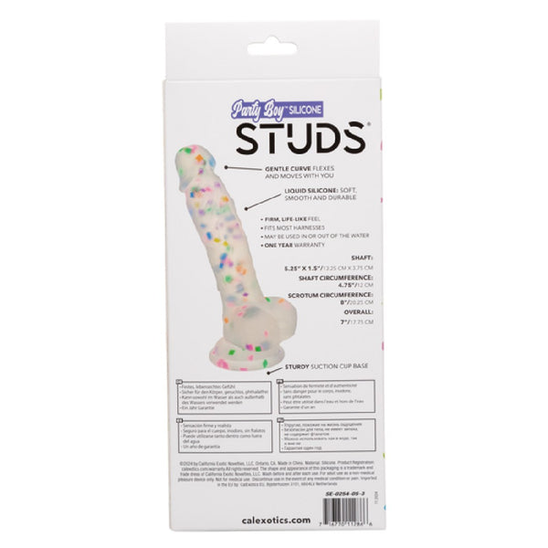 Party Boy Silicone Studs 5.25"/13.25 Cm