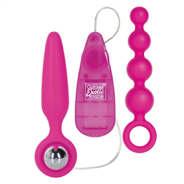 Booty Call Booty Vibro Kits - Pink