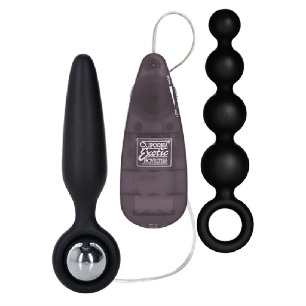 Booty Call Booty Vibro Kits - Black