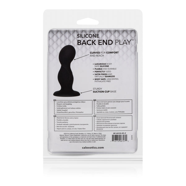 Silicone Back End Play - Black