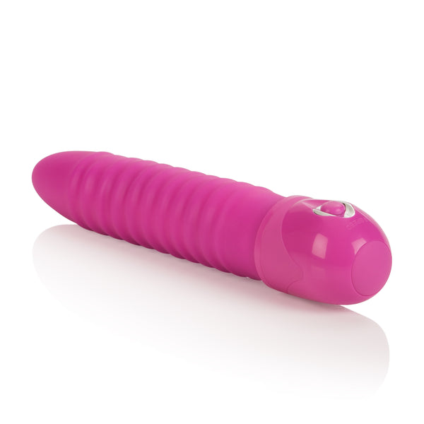 Waterproof Power Stud Ribbed Vibe - Pink