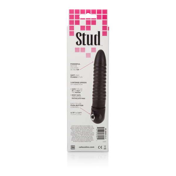 Waterproof Power Stud Ribbed Vibe - Black