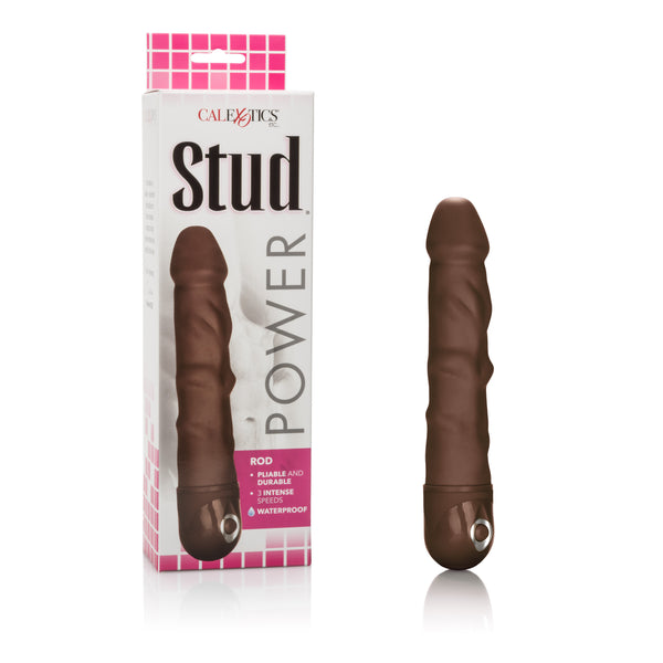 Waterproof Power Stud - Rod - Brown