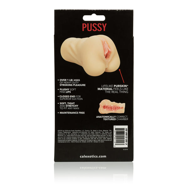 Stroke It Pussy - Ivory