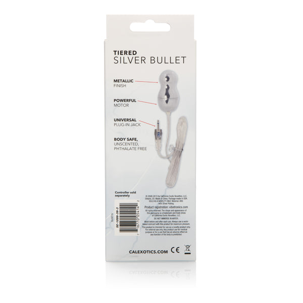 Sterling Collection Triple Tiered Silver Bullet