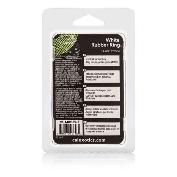 Rubber Ring - Large - White