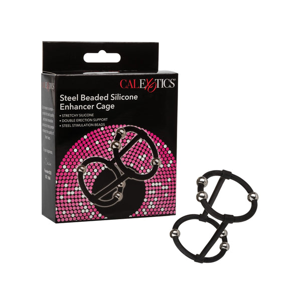 Steel Beaded Silicone Enhancer Cage