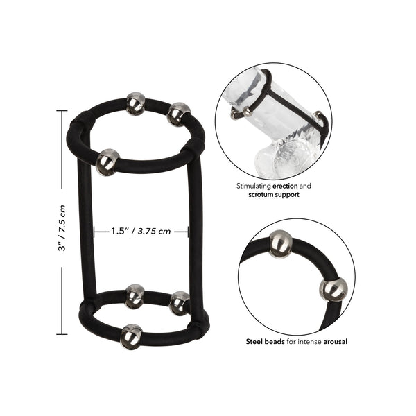 Steel Beaded Silicone Enhancer Cage