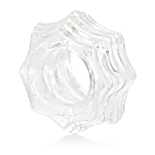 Reversible Ring Set - Clear