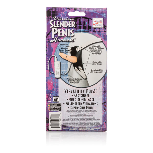 Vibrating Slender Penis Harness