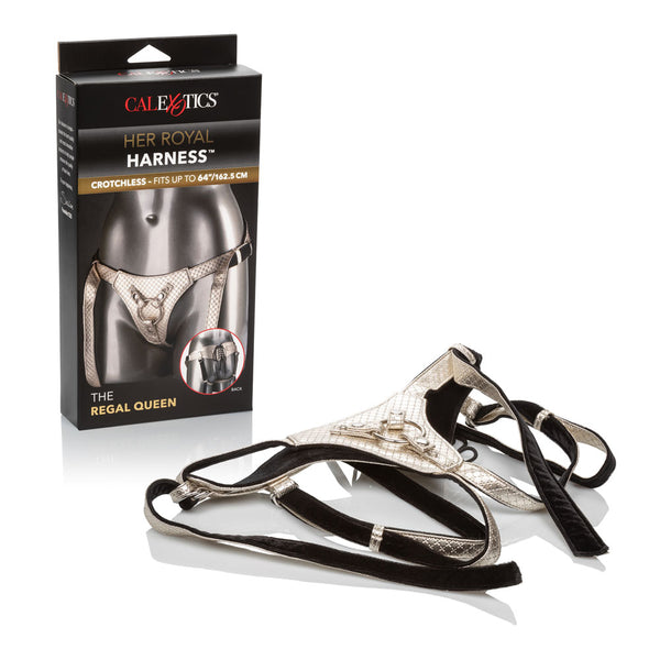 Her Royal Harness the Regal Queen - Gold