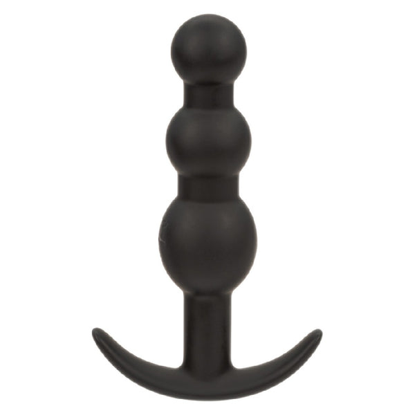 Boundless Vibrating Beaded Plug - Black