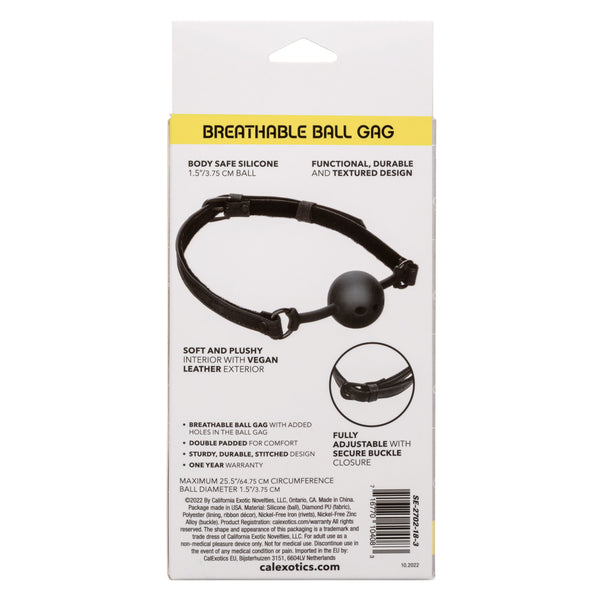 Boundless Breathable Ball Gag - Black