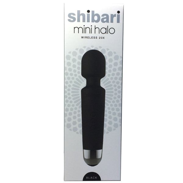 Shibari Mini Halo Wireless Wand Black