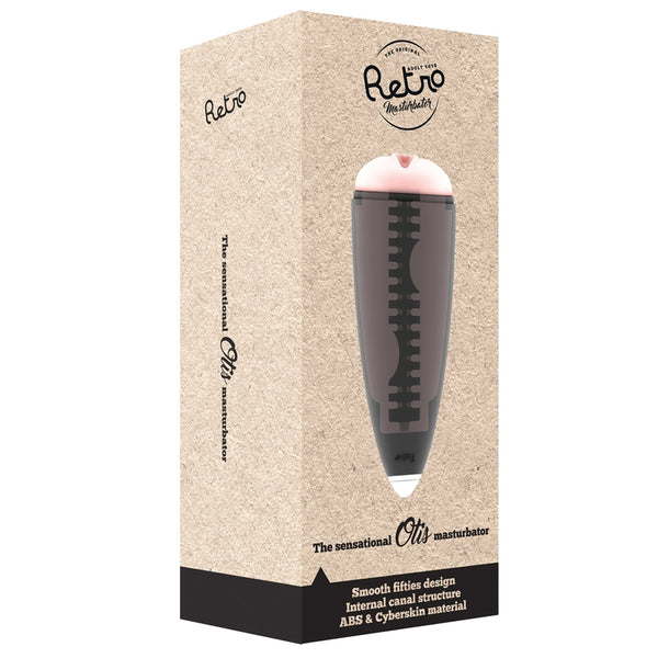 Retro Otis Black Masturbator with Classic 50s design