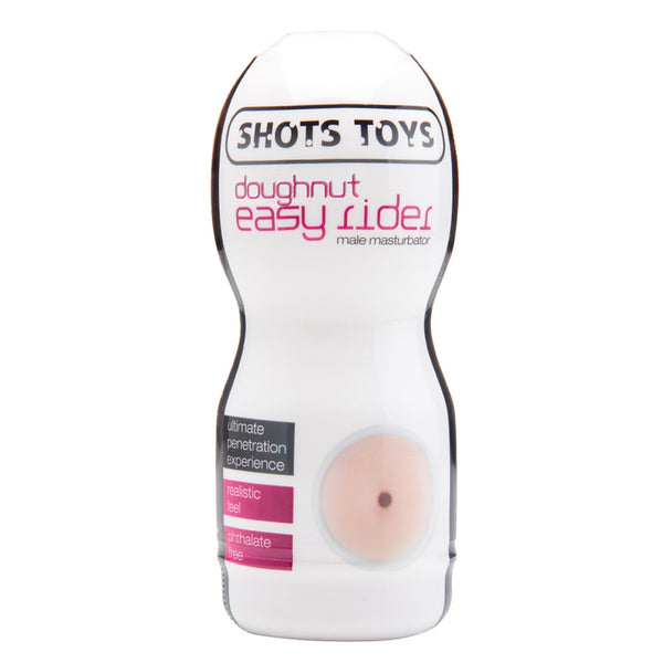 Doughnut Easy Rider Portable Masturbator for Men - Shots Toys
